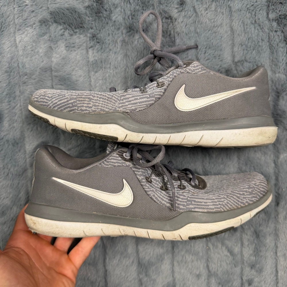 Nike Flex Supreme TR 5 Womens Grey Training Shoes 909014-019 Size 9